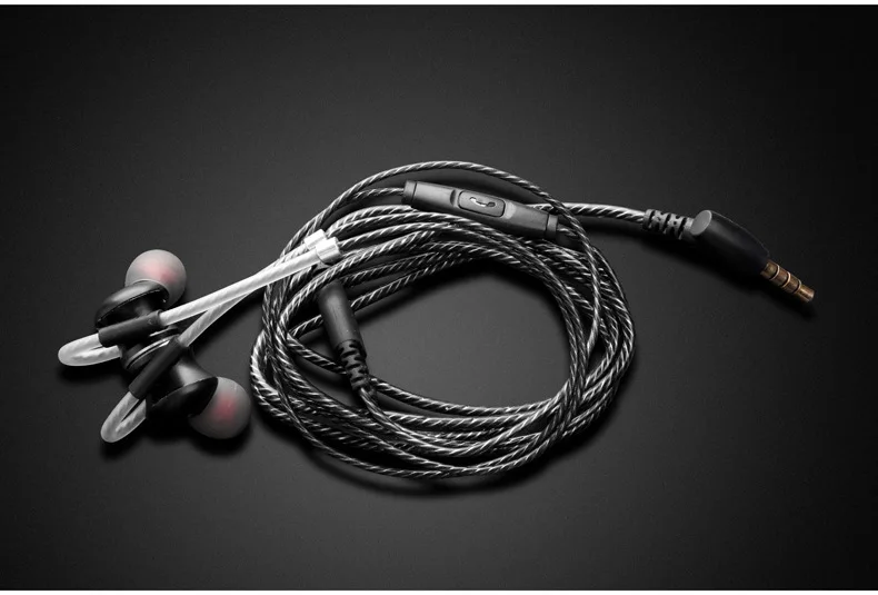 FONGE W3 металлические магнитные наушники-вкладыши Eeaphone стерео супер бас наушники с микрофоном для смартфонов