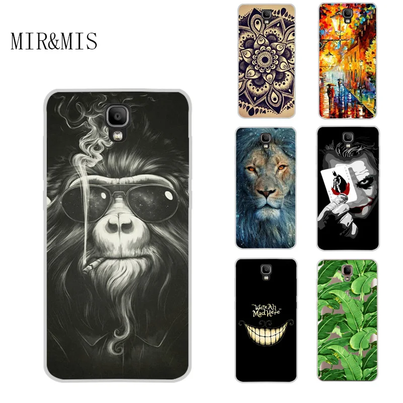 

For Fly Fs514 Cirrus 8 5.0 Inch Phone Case Soft TPU Silicone Back Cover Protective Printed Fundas Case For Fly FS514 Cirrus 8