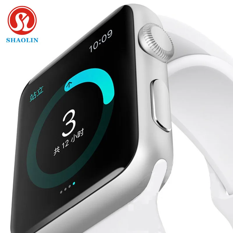  ШАОЛИНЬ Bluetooth Смарт Часы 1:1 SmartWatch для apple iPhone IOS Android Смартфонов выглядит как apple watch Reloj Inteligente 