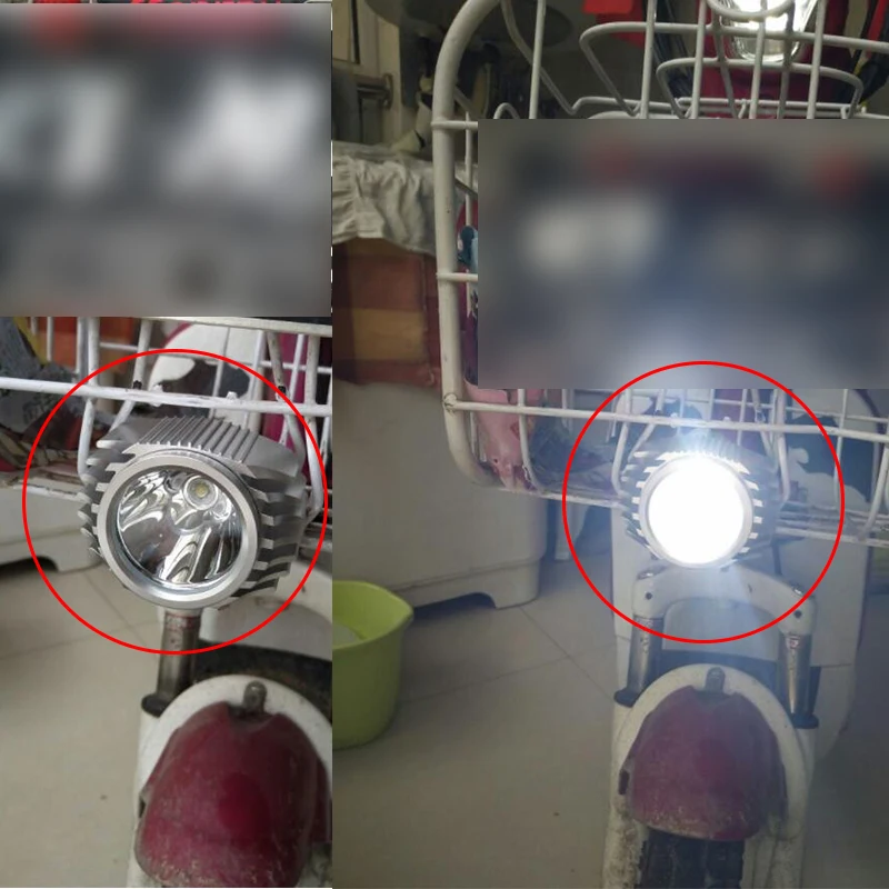 Motorcycle LED Spotlight 6W 1000Lm (8)
