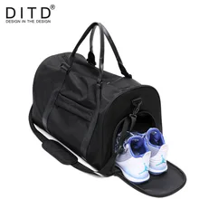 DITD популярные мужские дорожные сумки, чемоданы для путешествия, нейлоновые сумки большой емкости, повседневные сумки на плечо, сумка для тренировок, багаж