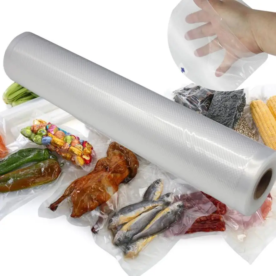 Vacuum Heat Sealer Fresh Food Shield Bag Rollers Food Storage Bags Flim