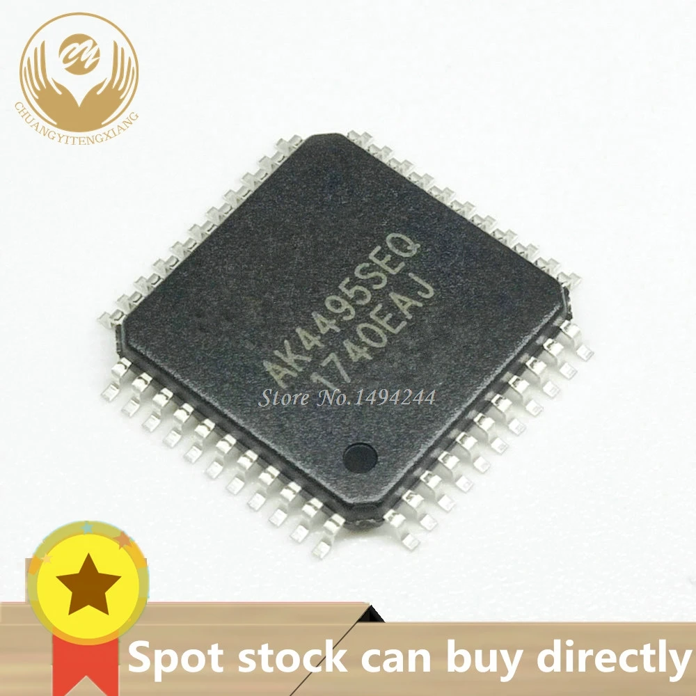 Spot AK4495 AK4495SEQ SNR = 123dB Поддержка 32 бит 768 кГц и 5 6 МГц DSD DAC чип 4495 QFP 1 шт. | Обустройство