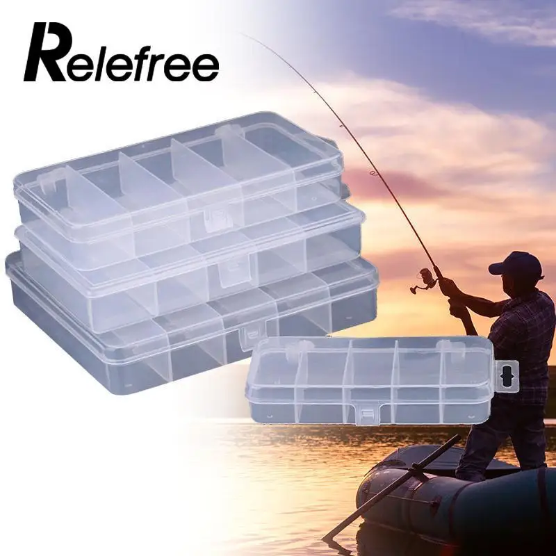 Relefree Fishing Lure Bait Tackle Boxes Fish Lure Hooks Bait Fishing