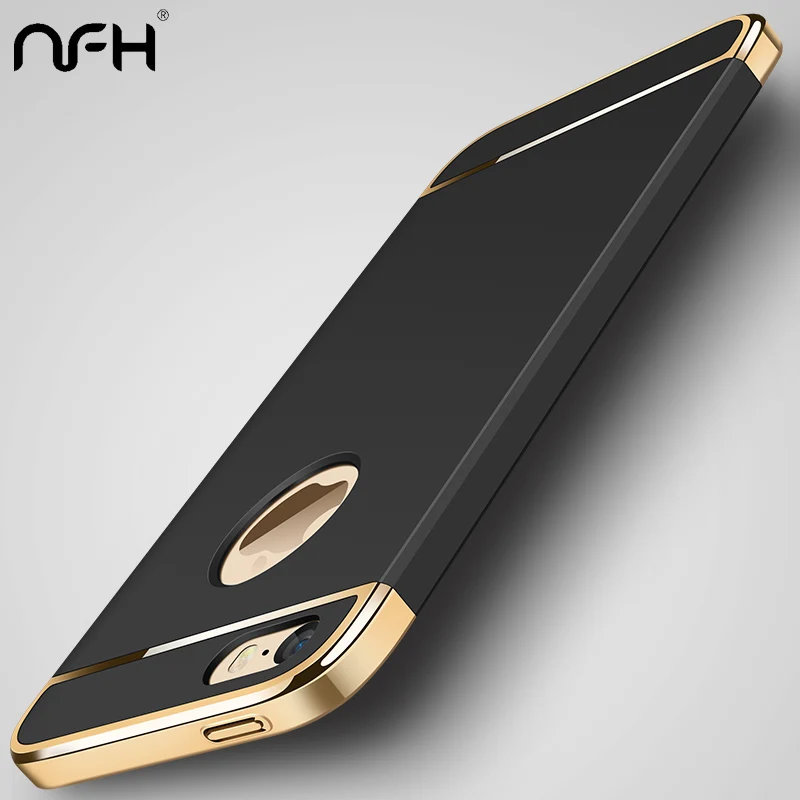NFH Luxury Ultra Thin Phone Cases for iphone 5s Case 360 Full Coverage