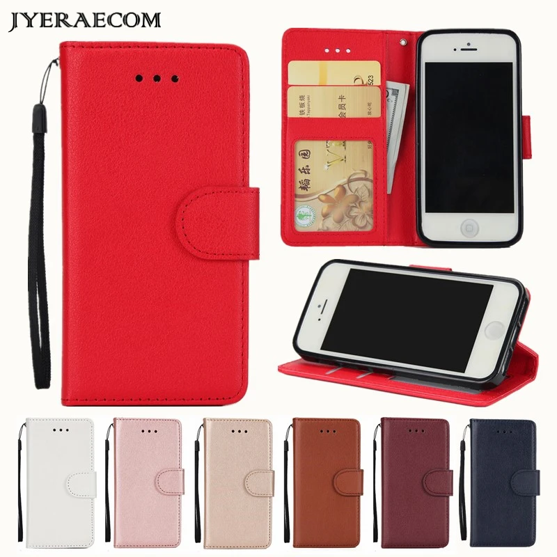 JYERAECOM الرجعية بو محفظة طي جلدية غطاء حالة ل كوكه سامسونج غالاكسي J4 J6 2018 A8 A5 2017 J3 J5 J7 A3 2016 S9 S8 S6 حالة