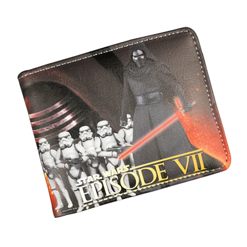 

Bioworld Anime Movie Star Wars Wallets Hot New Printed Purse Gift Boy Girl Star War Wallet Dollar Price Card Money Bags 4.5inch