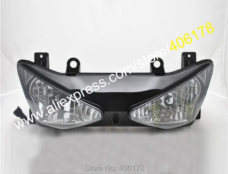 

Hot Sales,Motorcycle Front Headlight For Kawasaki Ninja ZX6R 2003 2004 ZX-6R ZX636 03 04 ZX-6R ZX 636 6R HeadLamp Head Light