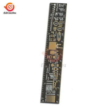 

5Pcs/lot PCB Ruler For Electronic Engineers For Arduino Fans Multifunctional PCB Scale Reference Ruler PCB Packaging Units