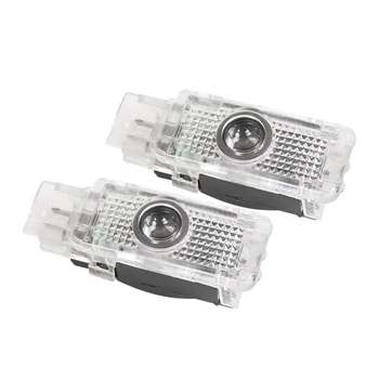 

2x LED 3D Car Door Welcome Logo Projector Light Ghost Shadow Lamp For Mercedes Benz W203 W209 W240 R171 R199 SLK CLK SLR C Class