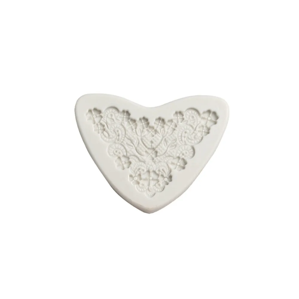 Yueyue сахарное кружево цветок силиконовая форма помадка форма для украшения торта инструменты форма для шоколадной мастики