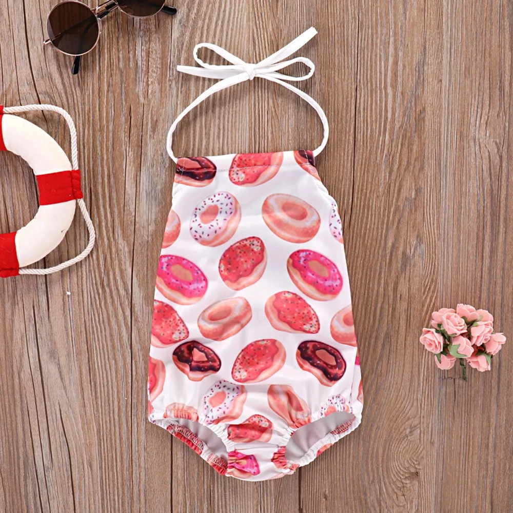 

2019 Toddler Kids One-piece Swimsuit Babies One piece Baby Girls Swimwear Girl's Swimsuits Bathing Suit Beachwear 0-3T Clothing