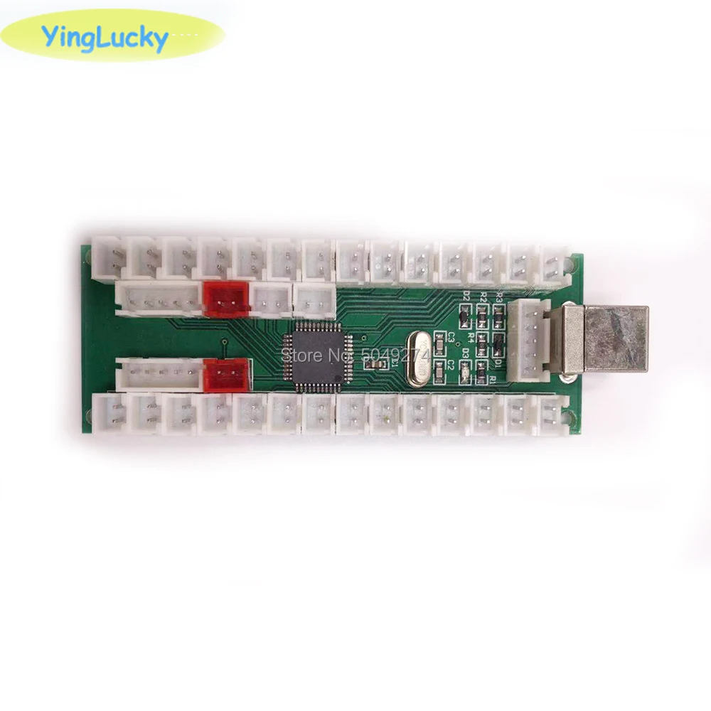 2 проигрывателя PS 2/PS 3/PC/аркада pcb джойстик USB аркадный джойстик USB энкодер плата для ПК Джойстик Sanwa для аркадных игр Комплект Аркады своими