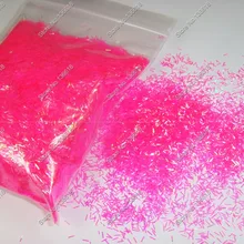 50 грамм/мешок переливчатая радуга цвет фуксии блеск для ногтей полоски для DIY украшения ногтей и блестки для ногтей