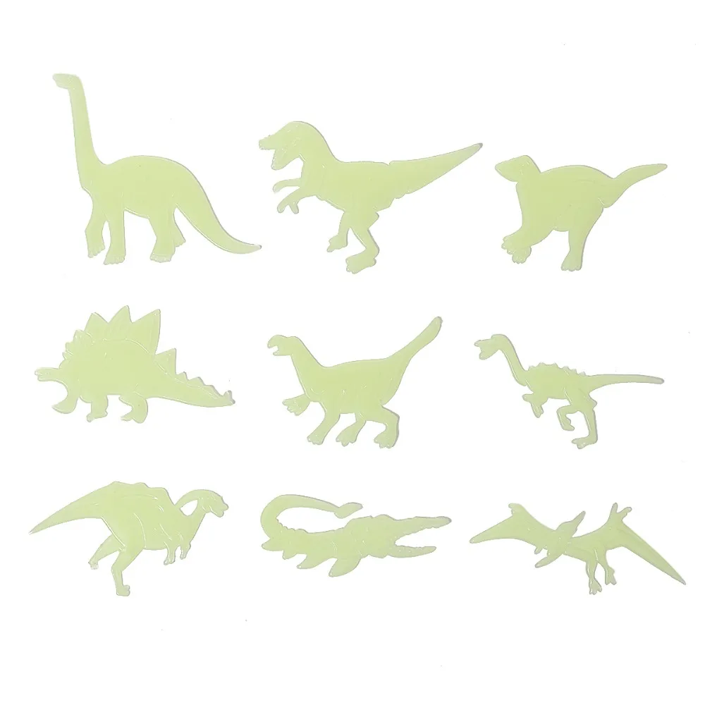 1Set-9Pcs-Glow-In-The-Dark-Dinosaurs-Toys-Stickers-Ceiling-Decal-Baby-Kid-Room
