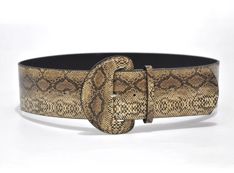 designer snake belt