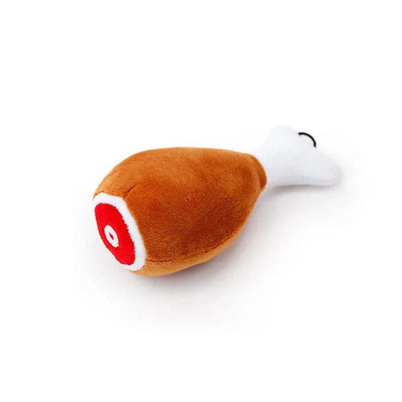 Fashion-Cute-Plush-Pet-Cats-Dog-Toy-Chicken-Drumstick-Shape-Squeaky-Squeeze-Sounder-Toys-Fun-For
