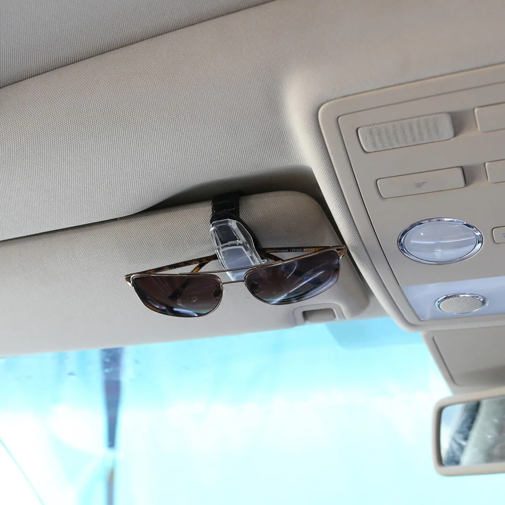 Auto Car Accessory Glasses Sunglasses Card Visor Pen Business Card Clip