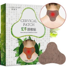 10pc Health Care Cervical Patch Pain Plaster Relaxing Natural Wormwood Rheumatic Arthritis Plaster For Neck And Shoulder Massage