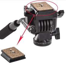 Штатив Yunteng голова БЫСТРОРАЗЪЕМНАЯ пластина для YT 930 YT 691 6008 288 038 558 планшет с быстрой загрузкой