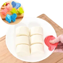 Модная 1 пара с изоляцией в виде бабочек Возьмите папка креативная силиконовая анти-Горячая Печь для духовки утолщенная ручная ручка чаши