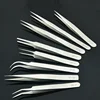1pcs New Stainless Steel Industrial Anti-static Tweezers watchmaker Repair Tools Excellent Quality 2