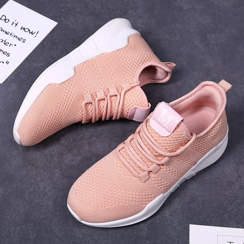 

Women Casual Sneakers Fashion Platform Flats for Women Females Shoes Lace Up Breathable Zapatillas Mujer Deportiva Wholesales
