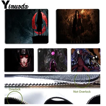 

Yinuoda Naruto Uchiha Itachi and UchihaMadara Laptop Gaming Mice Mousepad Size for 18x22x0.2cm Gaming Mousepads