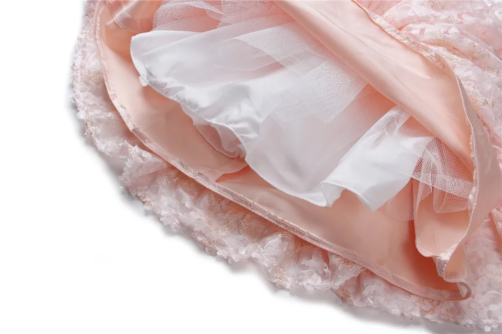 Платья для маленьких девочек Цветочные Детские Крестильная одежда новорожденных Розовое платье для крещения младенца 1 год День рождения Infantil Vestidos
