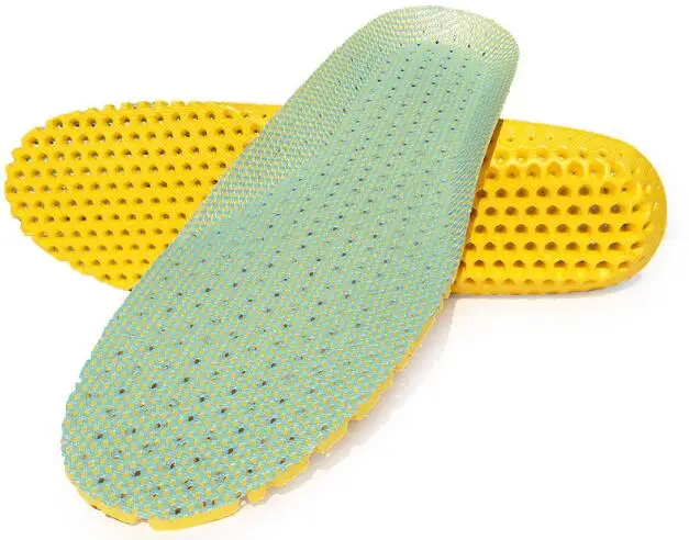 1pair Stretch Breathable Deodorant Shoe Running Cushion Insoles Pad Insert 35-45 STT01
