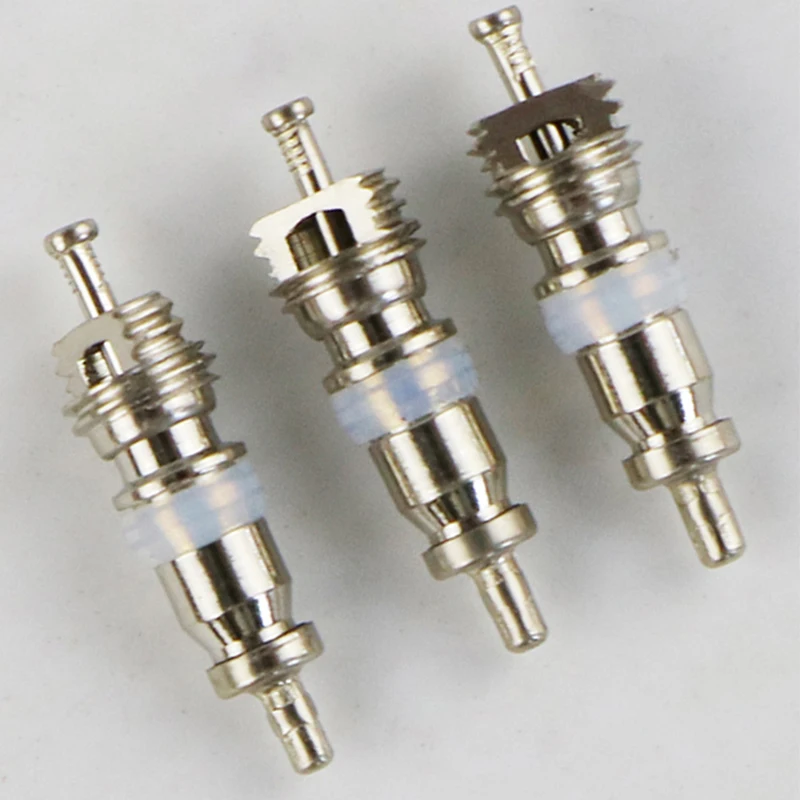 High Quality 100 PCS R12 Schrader Valve Core For Car Auto A/C Air