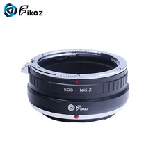 Fikaz For EOS-Nikon Z Lens Mount Adapter Ring for Canon EOS EF EFS EF-S Lens to Nikon Z6 Z7 Z Mount Camera Fikaz For EOS-Nikon Z Lens Mount Adapter Ring for Canon EOS EF EFS EF-S Lens to Nikon Z6 Z7 Z Mount Camera