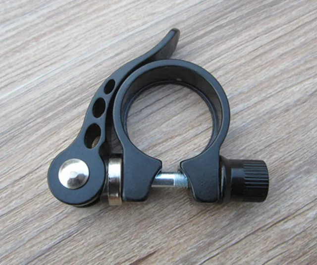 Mountain Bike Quick Release Seatpost Clamp Aluminum Alloy Bicycle Seat