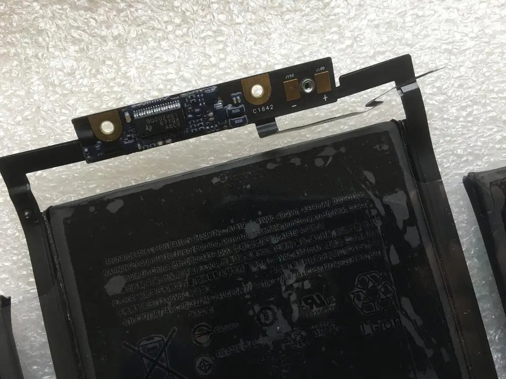 Оригинальный аккумулятор SupStone A1819 020 01705 для ноутбука Apple Macbook Pro 13 дюймов Touch A1706 MLH12