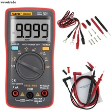 Buy online vovotrade AN8008 True-RMS Digital Multimeter 9999 Counts Square Wave Voltage Ammeter True RMS 550V Protection in Resistance
