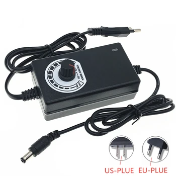 

12V Adjustable Power Supply Adapter AC DC 3V - 12V 2A 24W universal charger Voltage Regulator driver For Led Strip