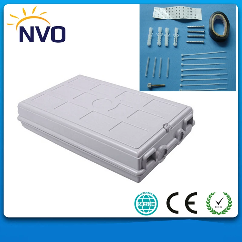 

24Cores FTTH Fiber Optic Plastic Box Fiber Optic Termination Distribution Box