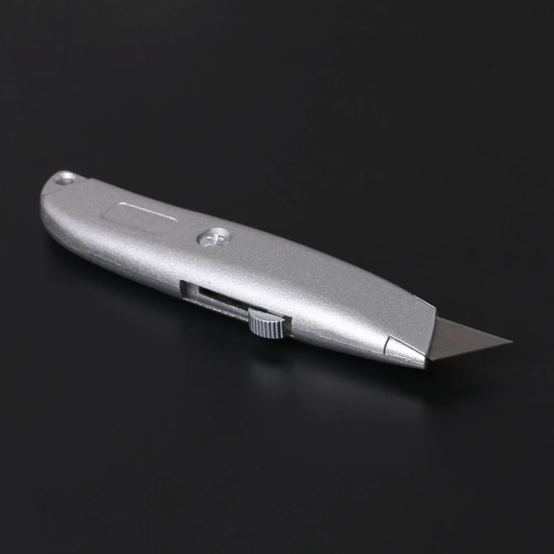 

Fixed Multi Utility Knife Cutter Aluminum Retractable Razor Blade Knife Tools
