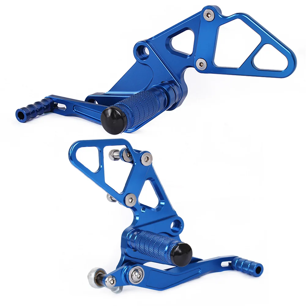 Мотоциклетные ЧПУ Регулируемый Rider Сзади наборы для ухода за кожей Rearset подножка ног колышки Yamaha MT-07 MT07 FZ-07 FZ07 Подножка педаль доска