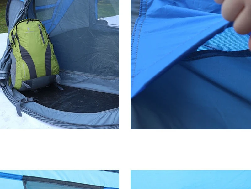 HUI LINGYANG палатка Всплывающие палатки для кемпинга Открытый Кемпинг пляж открытый тент водонепроницаемый палатки большой автоматический Сверхлегкий семейный