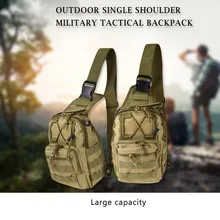 Outlife 600D открытый мини слинг плеча военный рюкзак Кемпинг Molle тактический рюкзак армейский походный Камуфляж охотничья сумка