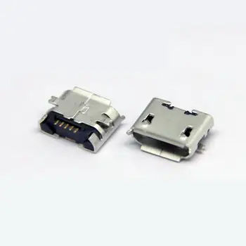 

10Pcs Micro USB Type B Female 5Pin SMT Socket Jack Connectors Port PCB Board