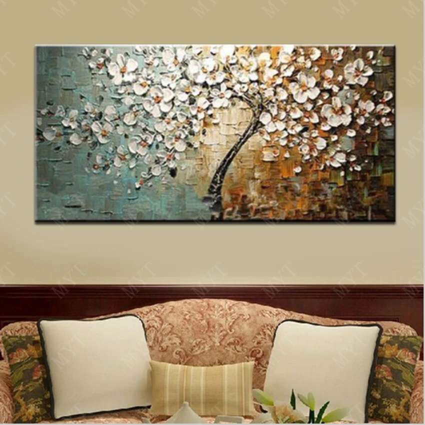 Günstige Wand Kunst Abstrakte Gemälde Moderne Ölgemälde Auf Leinwand Home Dekoration Wohnzimmer Bilder Handgemalte Keine Gerahmte HF0010