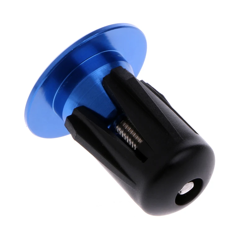 1Pair Aluminum Alloy Cycling Durable alloy handlebar For MTB Road Bike Bicycle Aluminum Handlebar Grips Handle Bar Cap End Plugs