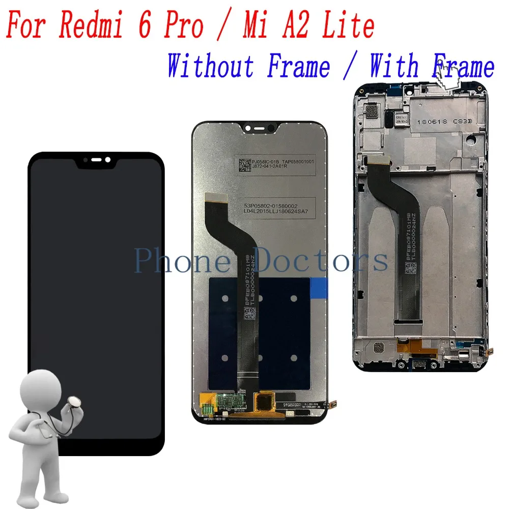 5.84'' Xiaomi Mi A2 Lite M1805d1sg Full 