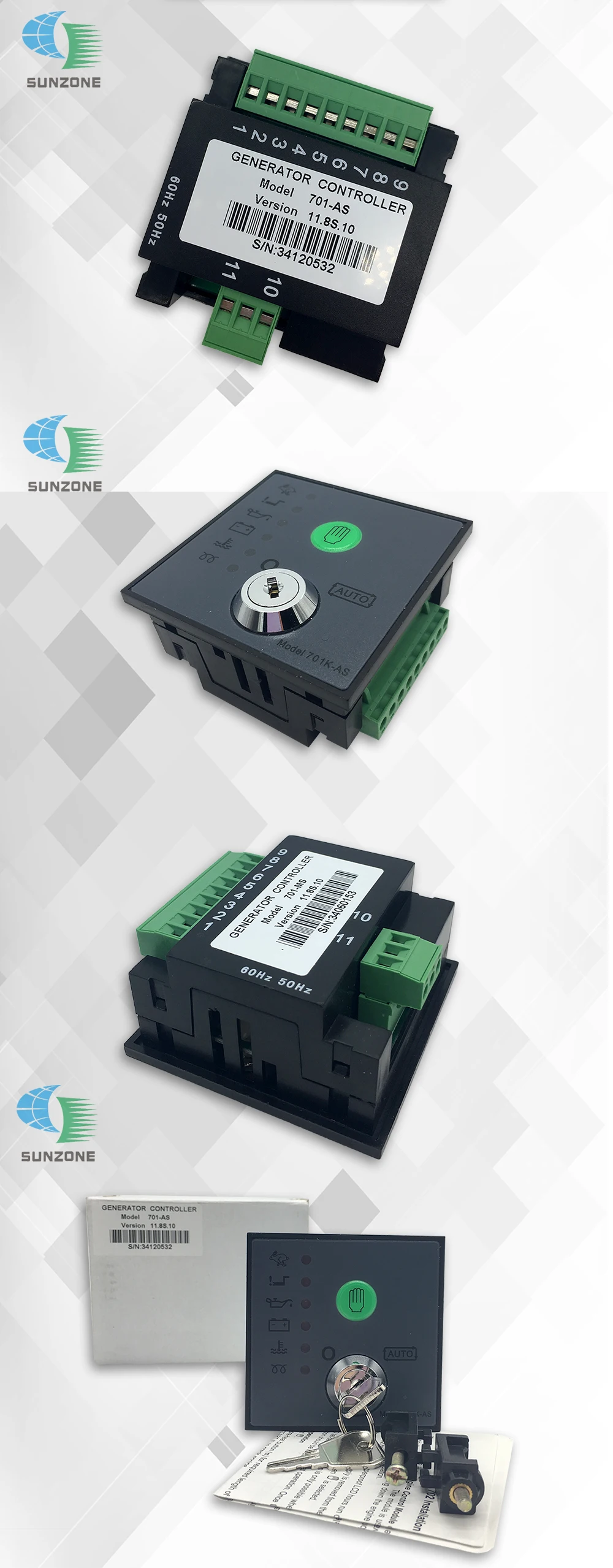 Генератор контроллер автоматического запуска DSE701AS ключ стартовый модуль 701AS DSE701