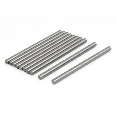 uxcell HSS Lathe Round Rod Solid Shaft Bar 6.5mm Dia 100mm Length 2Pcs