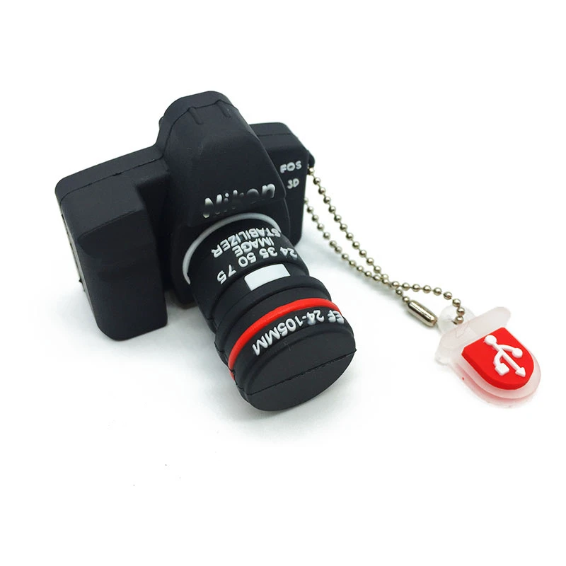 usb flash drive 8GB Cartoon camera USB 2.0 32gb 64gb pen drive  128gb flash memory stick 4gb pendrive 16gb u disk free shipping  (4)