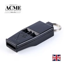 ACME 636 открытый альпинистский свисток для выживания высокочастотный большой звук ультра-тонкий водонепроницаемый спасательный свисток Чер...(China)