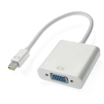 

active Mini DisplayPort DP to VGA RGB Female Adapter Cable Support ATI Eyefinity